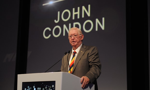 John Condon AFC 620.jpg Crows Life Member John Condon has been inducted into the South Australian Football Hall of Fame - Adelaide Crows